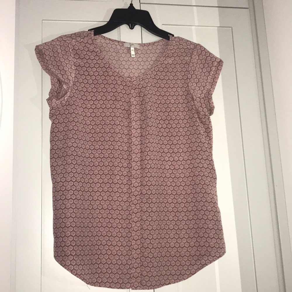 Joie Button Down ‘Rancher’ Silk Blouse. Size XS.